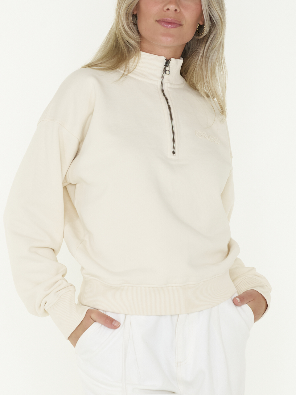 SWEAT HALF ZIP