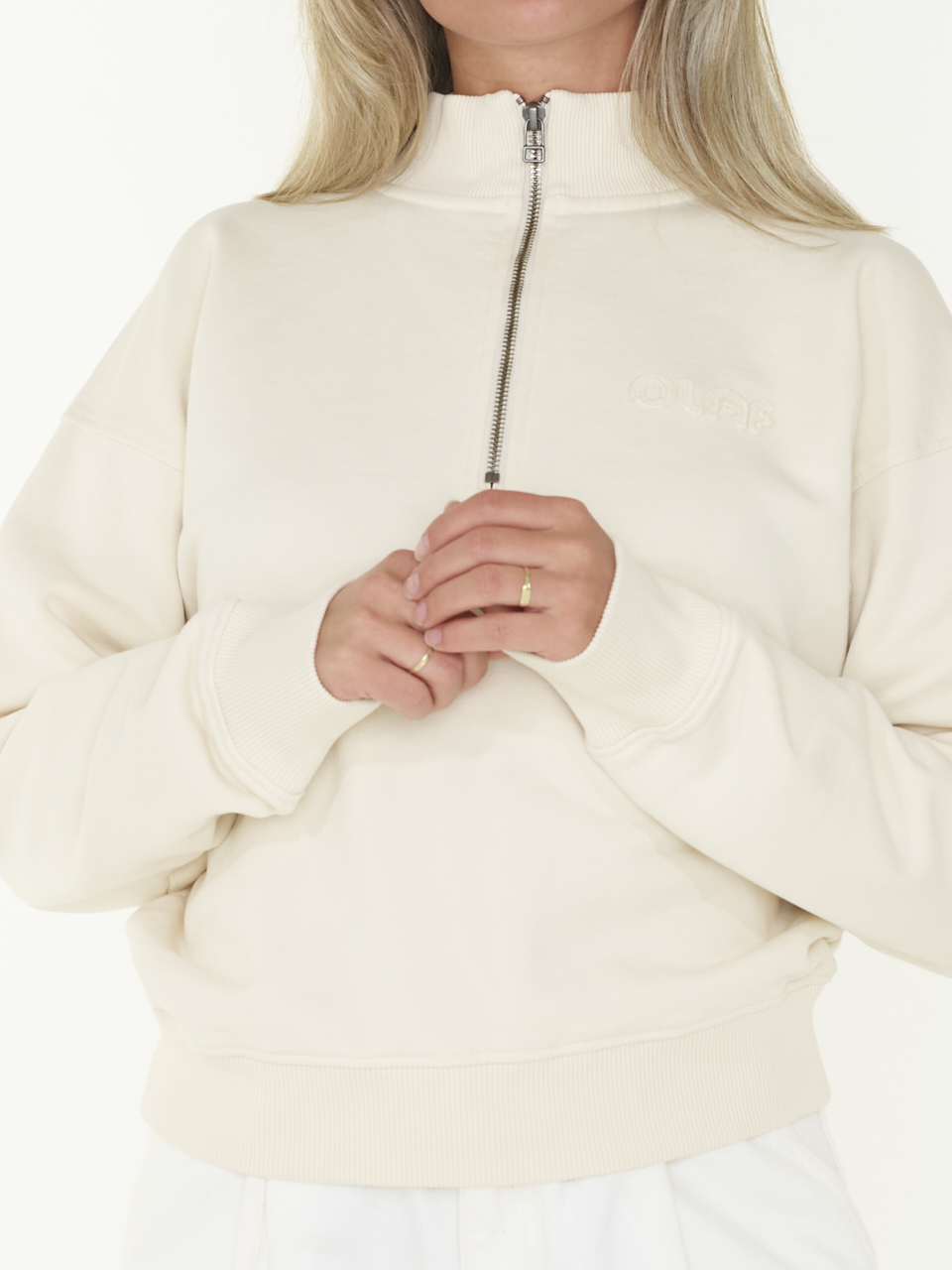 SWEAT HALF ZIP