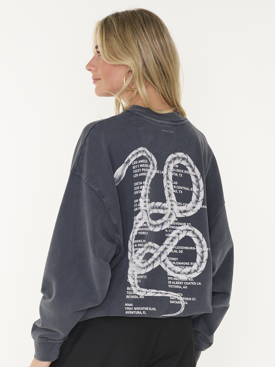 SWEAT JACI TWISTED SNAKE