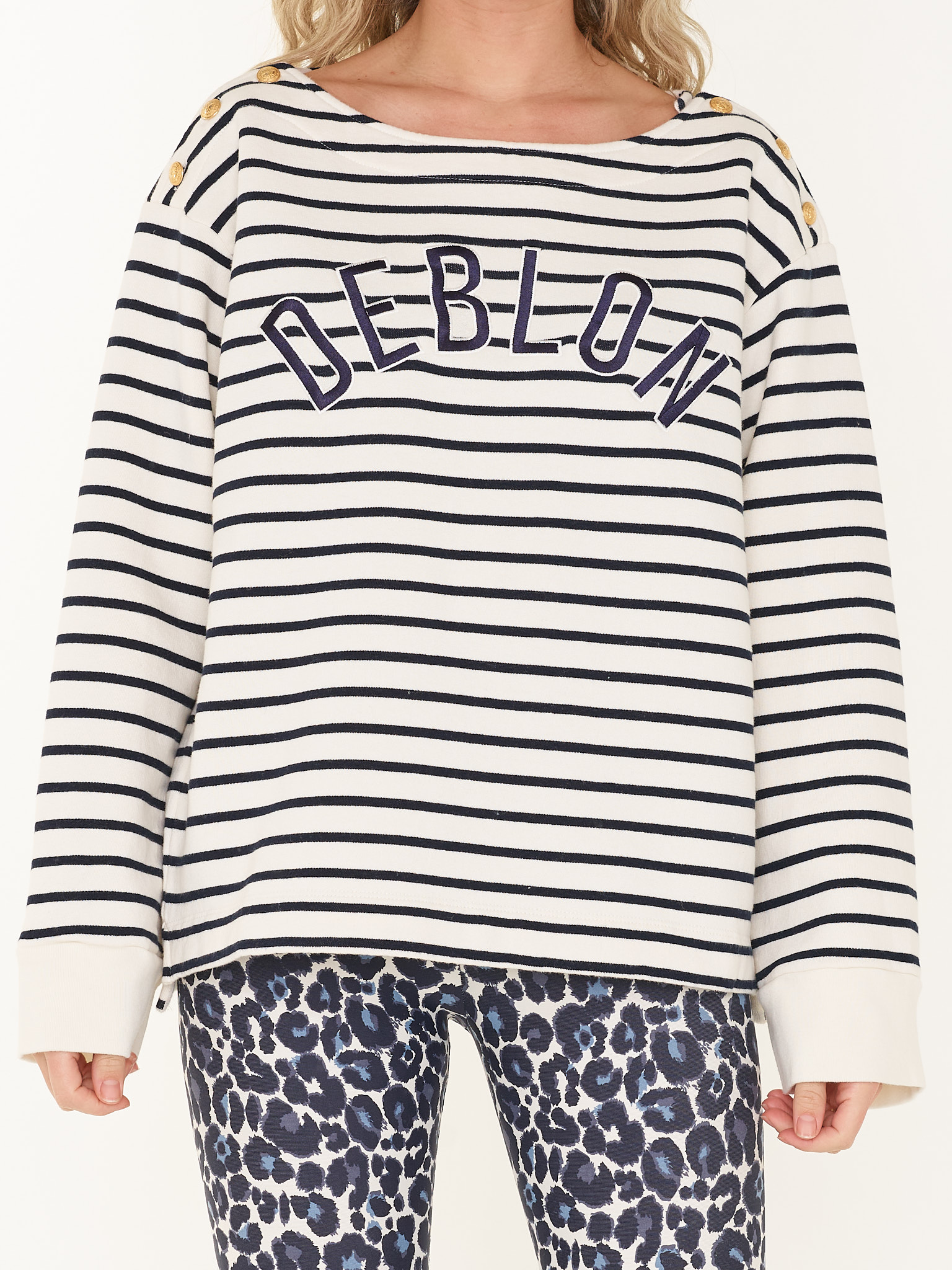 SWEAT LETITIA STRIPED