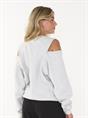 SWEAT RELAXED OPEN SHOULDER