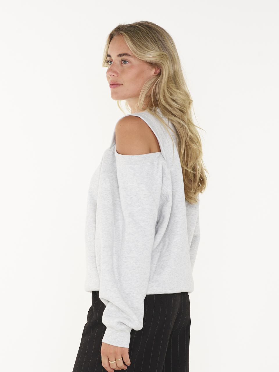 SWEAT RELAXED OPEN SHOULDER