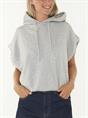 SWEAT SLEEVELESS HOODIE
