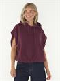 SWEAT SLEEVELESS HOODIE