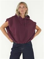 SWEAT SLEEVELESS HOODIE