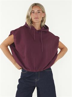 SWEAT SLEEVELESS HOODIE