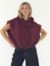 SWEAT SLEEVELESS HOODIE