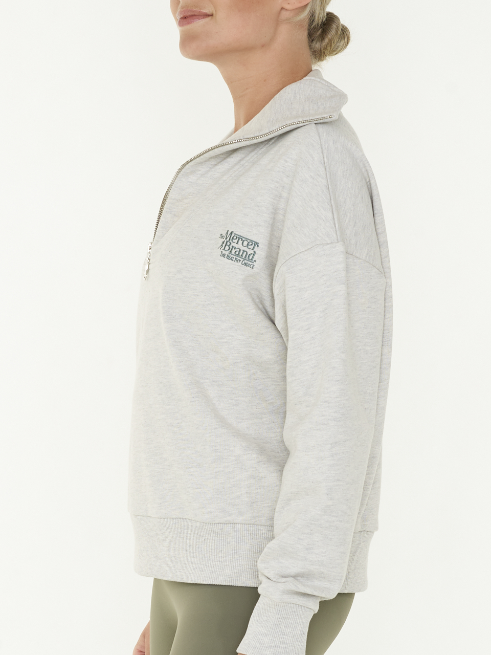 SWEAT THE MERCER CR QUARTER ZIP