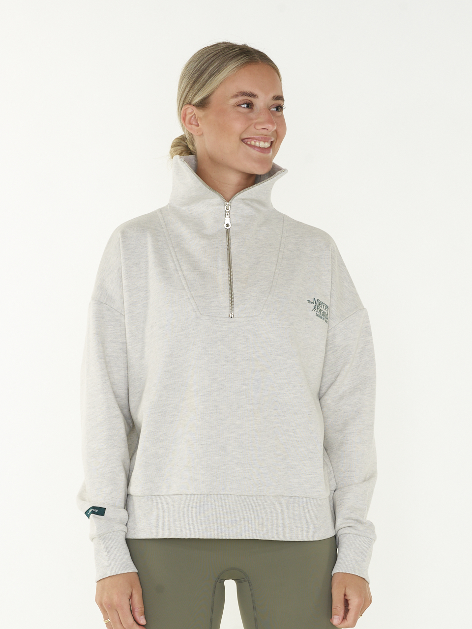 SWEAT THE MERCER CR QUARTER ZIP