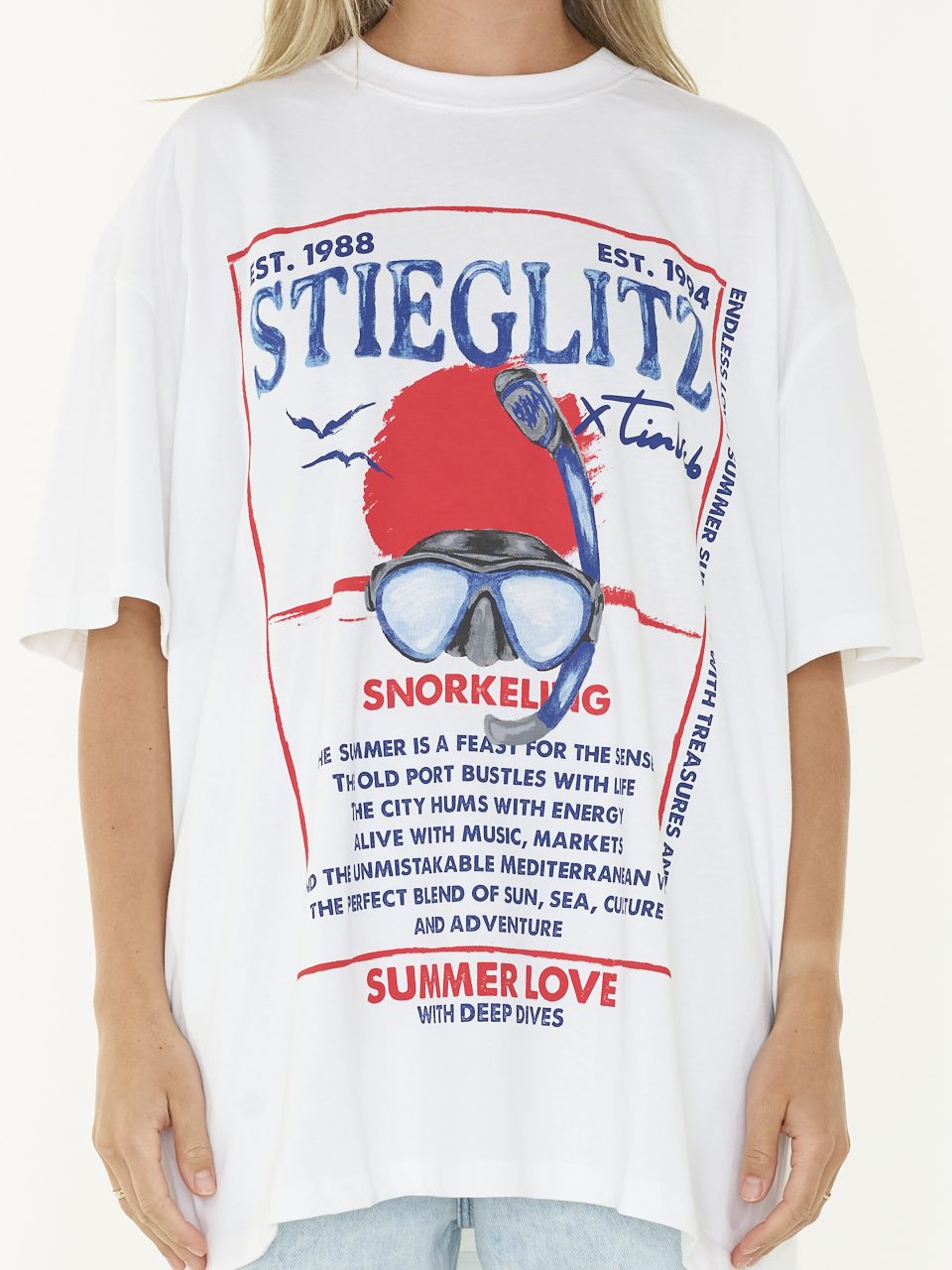 T-SHIRT ASTER OVERSIZED