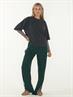 T-SHIRT LOOSE FIT LEOPARD MESH SLEEVES