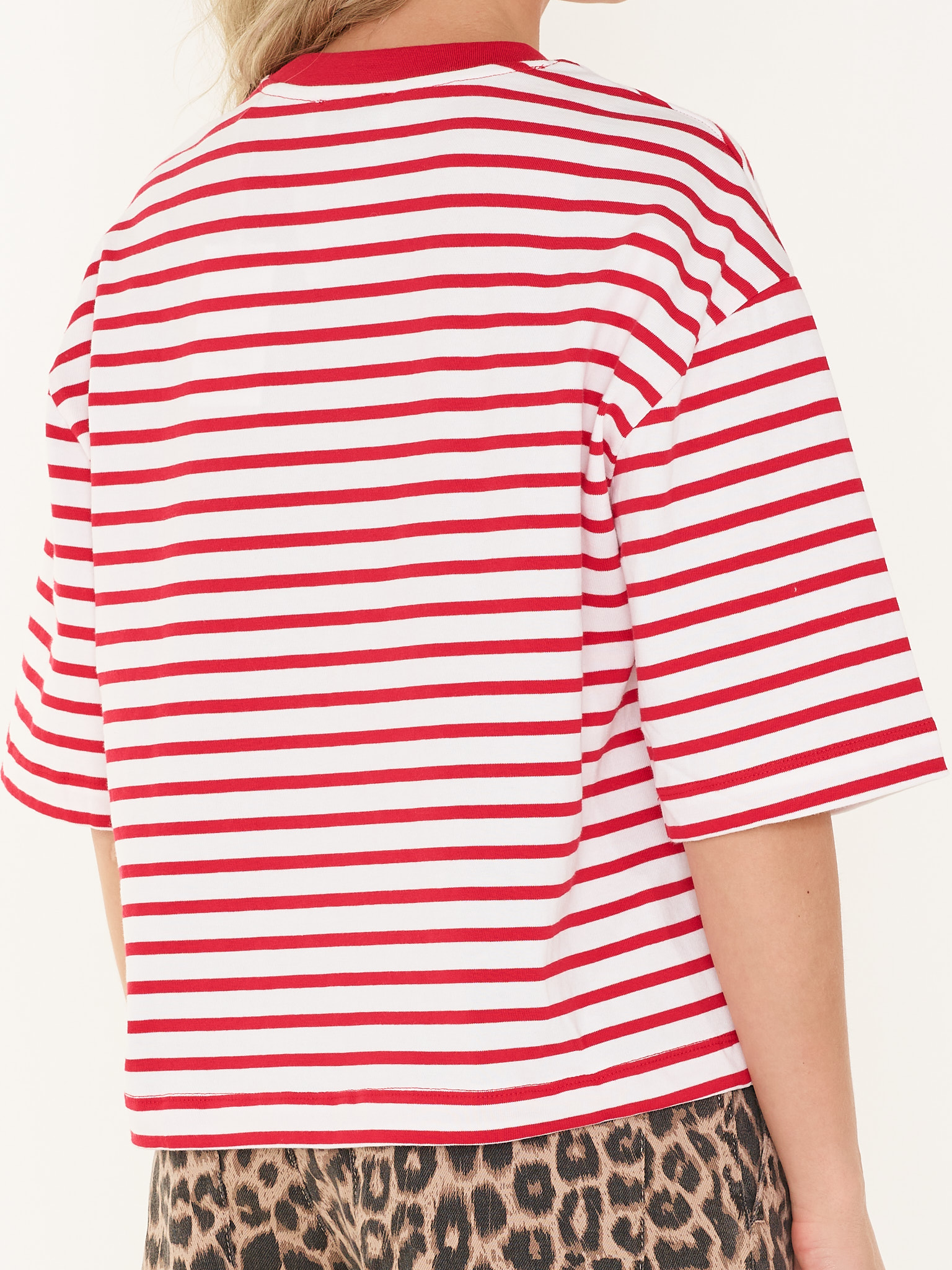 T-SHIRT LOOSE FIT STRIPE