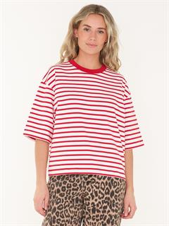 T-SHIRT LOOSE FIT STRIPE