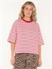 T-SHIRT LOOSE FIT STRIPE