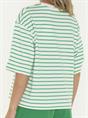 T-SHIRT STRIPED LOOSE FIT
