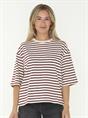 T-SHIRT STRIPED LOOSE FIT