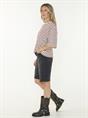 T-SHIRT STRIPED LOOSE FIT