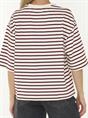 T-SHIRT STRIPED LOOSE FIT