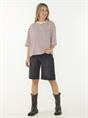 T-SHIRT STRIPED LOOSE FIT