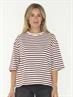 T-SHIRT STRIPED LOOSE FIT