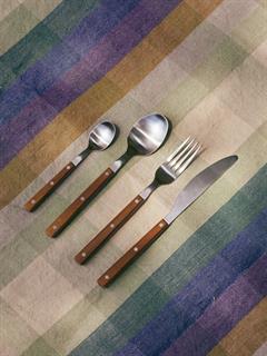 TABLE CLOTH VIDA CHECK 140X220CM MINT COBALT
