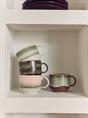 TEA CUPS 70'S CERAMICS ODYSSEY SET OF 2