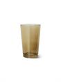 TEA GLASSES 70S MUD BROWN SET OF 4