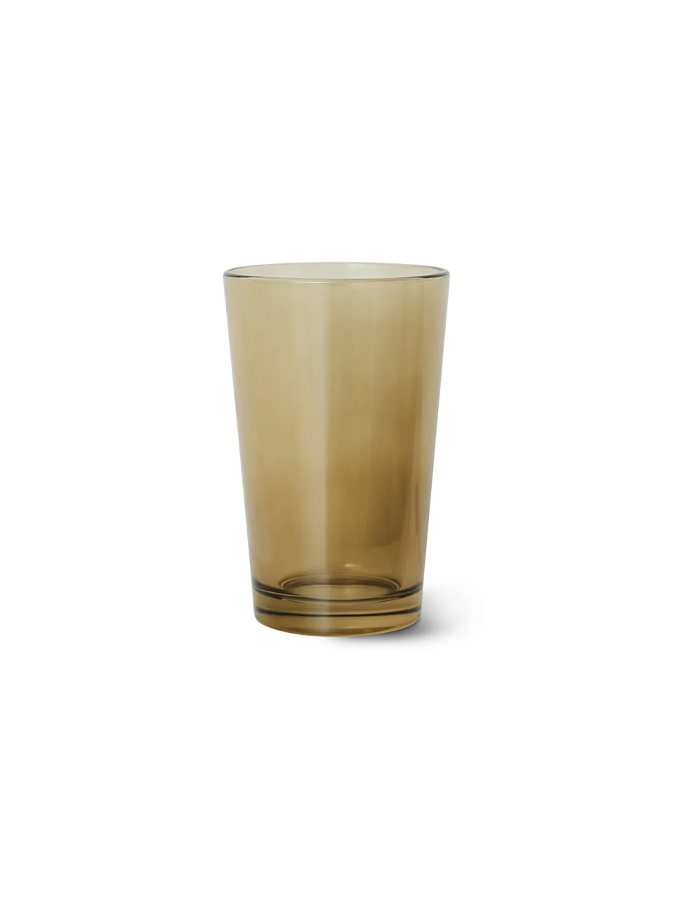 TEA GLASSES 70S MUD BROWN SET OF 4