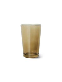 TEA GLASSES 70S MUD BROWN SET OF 4