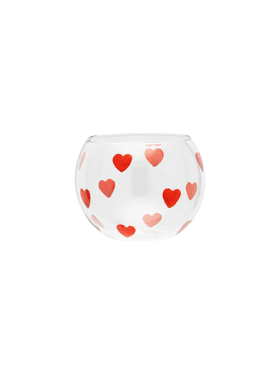 TEA LIGHT HOLDER CLASSIC LOVE RED