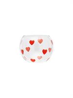 TEA LIGHT HOLDER CLASSIC LOVE RED