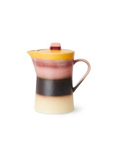 TEA POT 70'S CERAMICS SUNSET