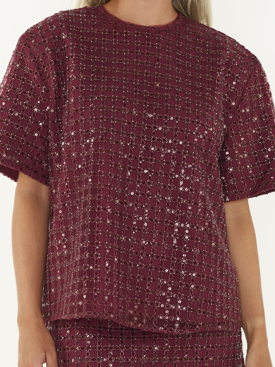 TOP BEADED OVERSIZED