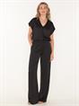 TOP D6LUIZA SATIN V-NECK