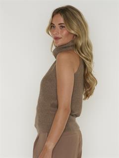TOP D6YALENA HALTER KNIT