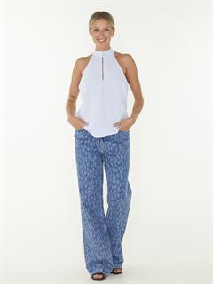 TOP DECE DRAPEY HALTER