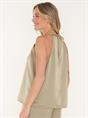 TOP ELODY SATIN HALTER