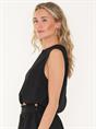 TOP LINA CROPPED LINEN