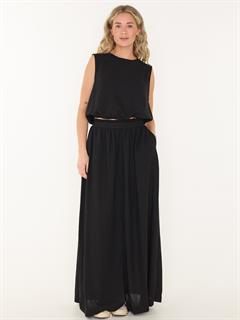 TOP LINA CROPPED LINEN
