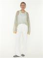 TOP LOOSE KNIT LS