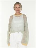 TOP LOOSE KNIT LS