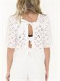 TOP MALVA BRODERIE ANGLAISE