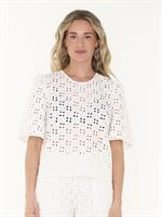 TOP MALVA BRODERIE ANGLAISE