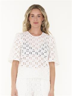 TOP MALVA BRODERIE ANGLAISE