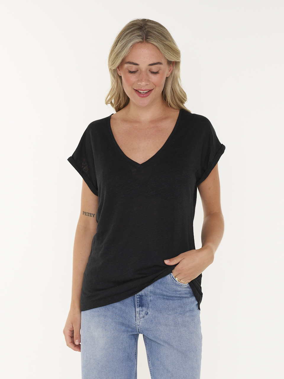 TOP MILA ORGANIC LINEN