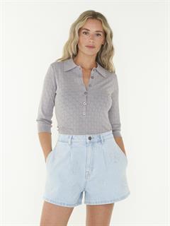 TOP POINTELLE POLO