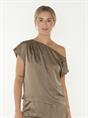 TOP ROAM SATIN DRAPEY