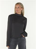 TOP SATIN DRAPY BACK
