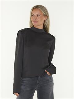 TOP SATIN DRAPY BACK