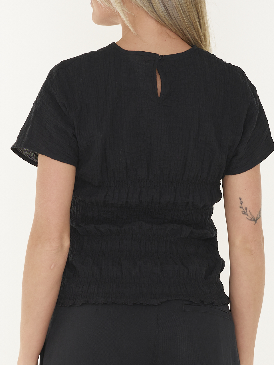 TOP SMOCKED